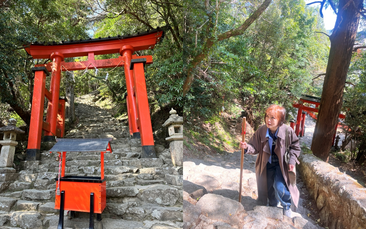 和歌山景點推薦｜世界遺產 神倉神社 ｜爬上538階的陡峭石梯才能到達的能量景點03