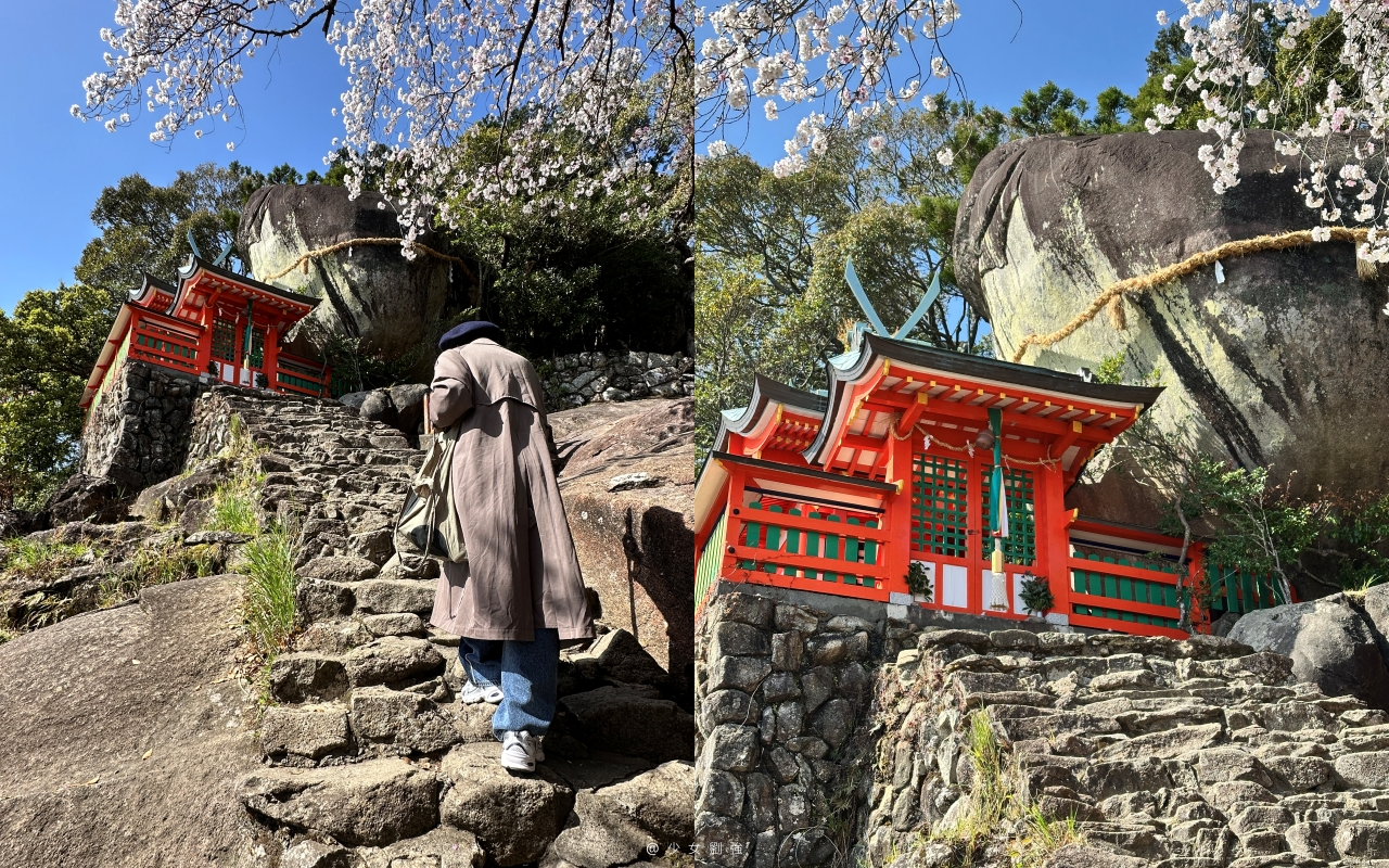 和歌山景點推薦｜世界遺產 神倉神社 ｜爬上538階的陡峭石梯才能到達的能量景點06