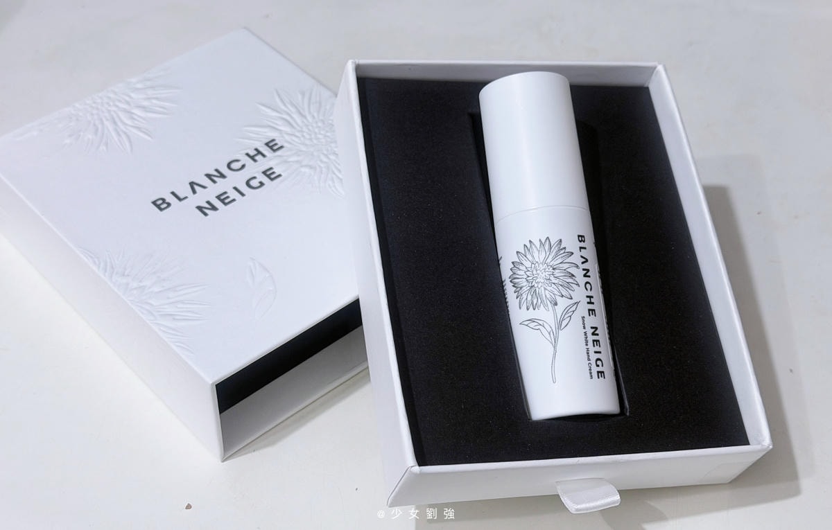 護手霜推薦｜Blanche Neige 雪漾亮白護手霜開箱，清爽不黏膩很適合夏天